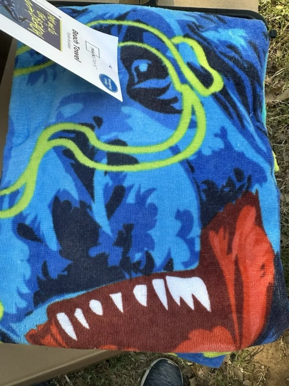Beach Towel~ Dinosaur Theme,   60 X 30 Brand NEW with Tags